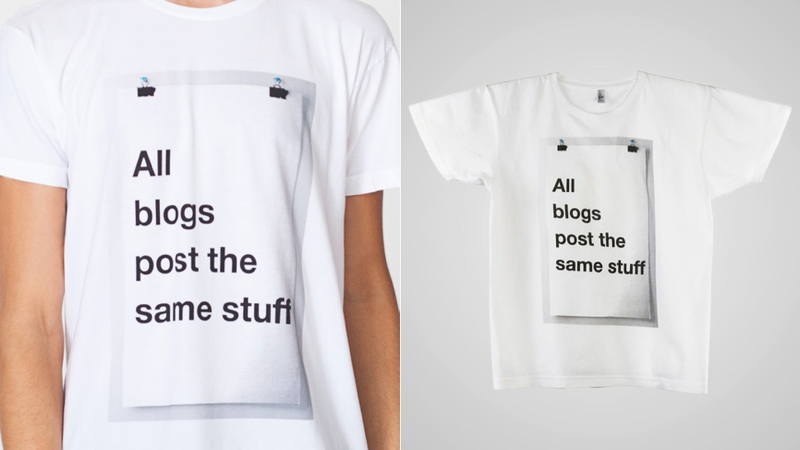 Illustration for article titled Fashion Would You Rather: Shameful Pseudo-Intellectual T-Shirt Edition